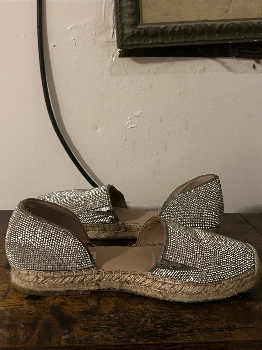 Steve Madden sparkling silver